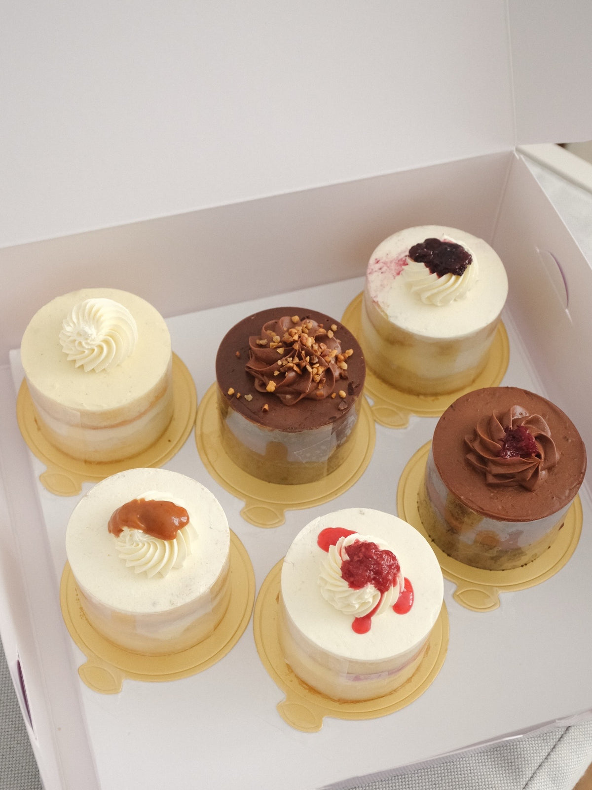 6-Pack Cake Tasting Set